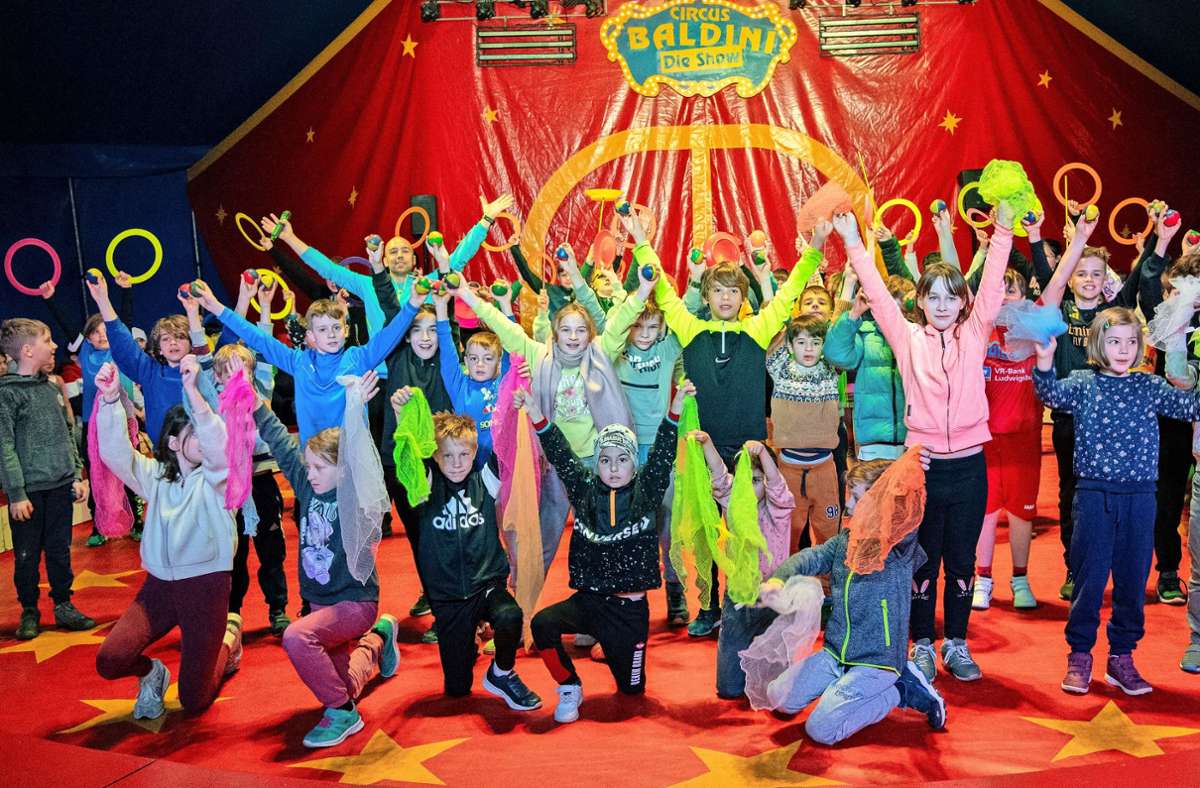 Bietigheim-Bissingen: Ein Zirkus mit 408 Artisten