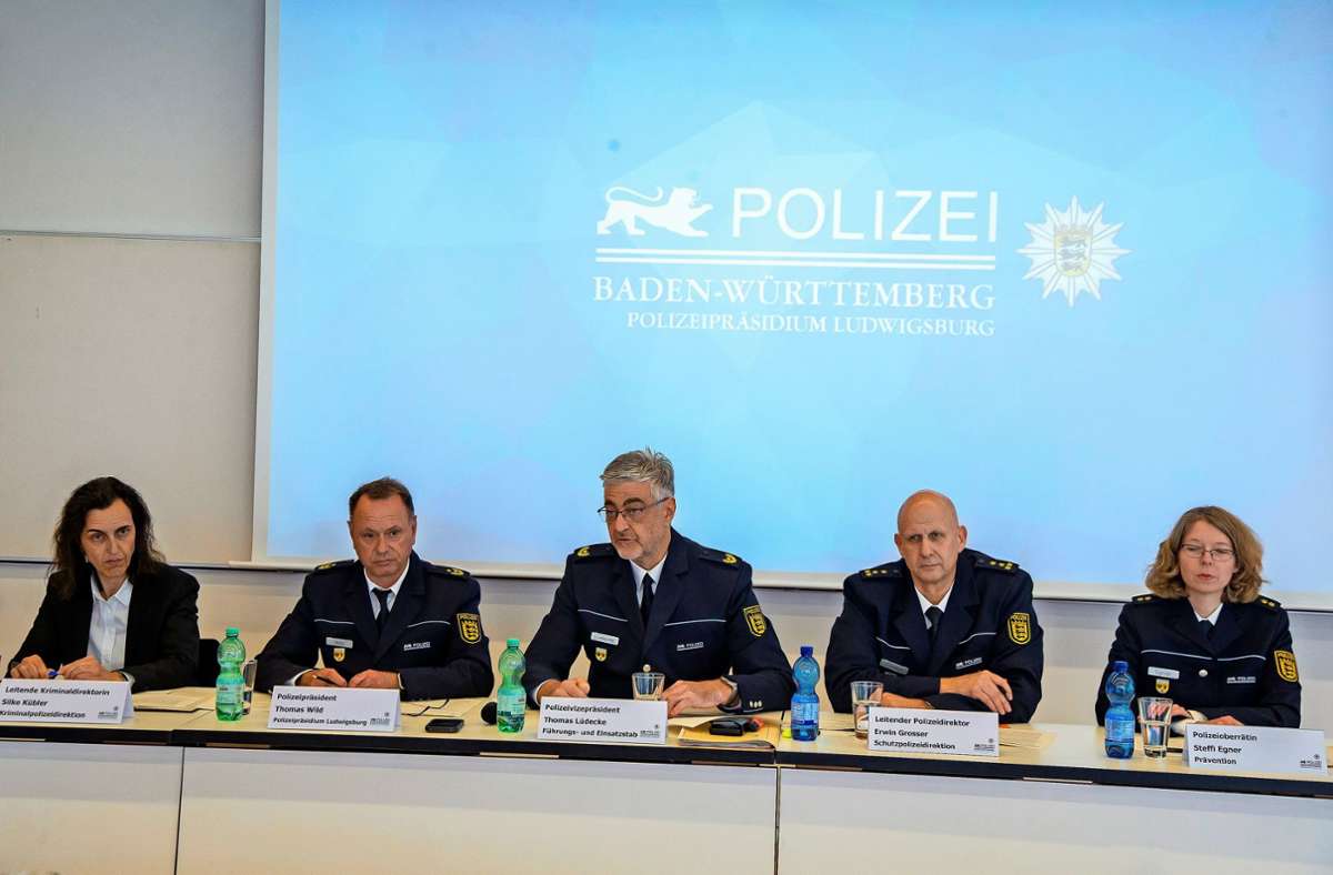 Polizeipräsidium Ludwigsburg: Mehr Straftaten an Schulen