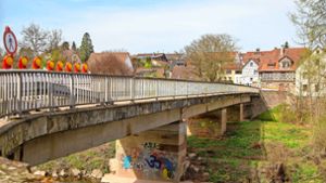 Oberriexingen: Ab 2. April ist die Oberriexinger Enzbrücke gesperrt