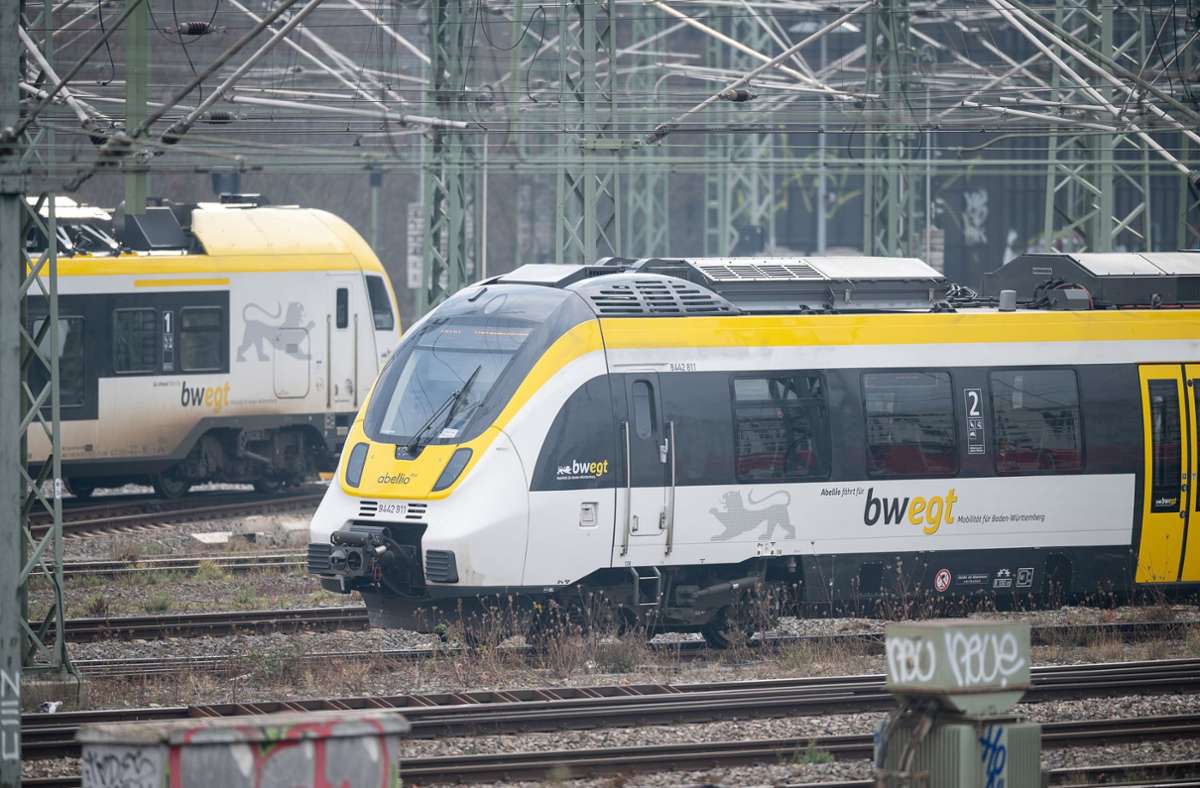 Auf dem Weg nach Ludwigsburg: Mann schlägt  20-Jährige im Zug