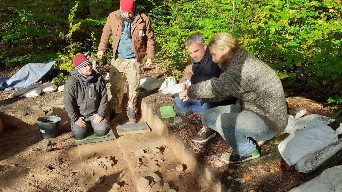 Ausgrabungen in Hohenhaslach: Funde aus der Steinzeit mitten im Wald