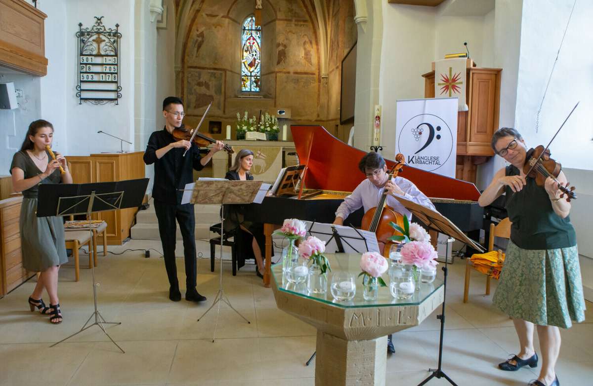 Kammermusik in der Hohenhaslacher Kirche: Musikalische Sternstunde mit „Incanto della Musica“