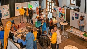 Ein buntes Programm mit Workshops, Infoständen und Ausstellungen gab es zum Thema Klimaschutz in der Bietigheimer Kelter.