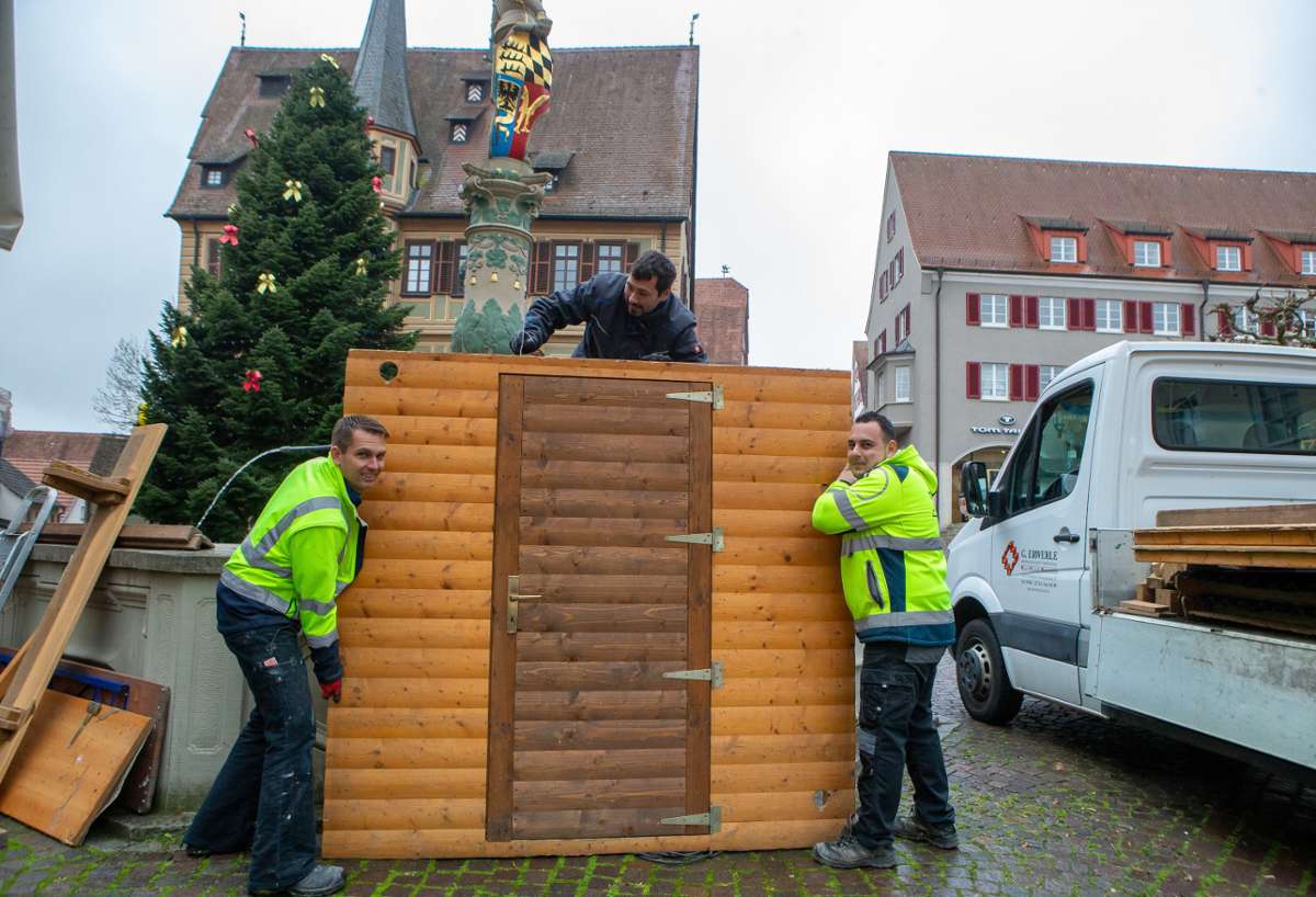 Weihnachtsmärkte: Bietigheim baut auf, Sachsenheim sagt ab