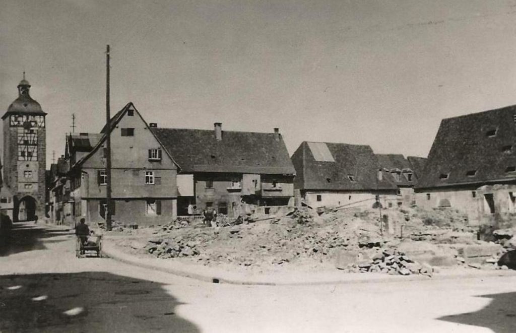 Zerstörung der Bönnigheimer Innenstadt am 7. April 1945: Der schwärzeste Tag jährt sich zum 75. Mal