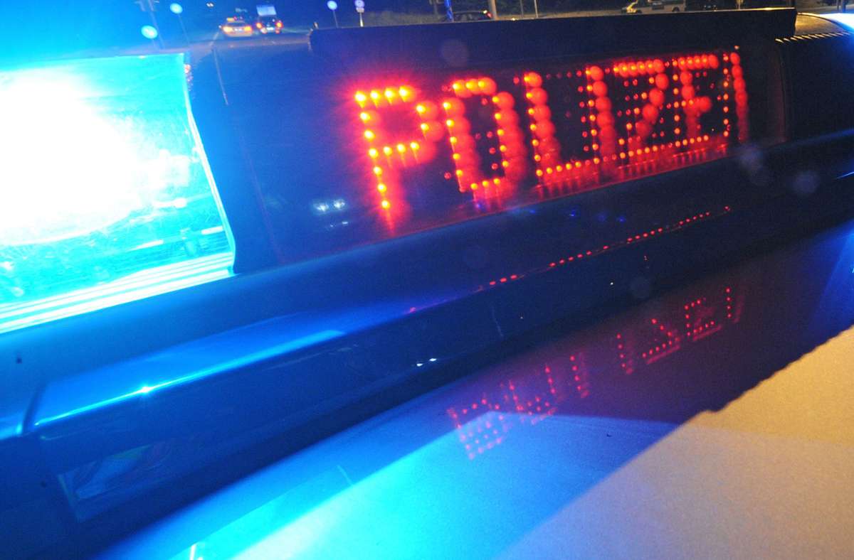 Polizei stoppt Autofahrer auf B 27: Mit mehr als zwei Promille unterwegs