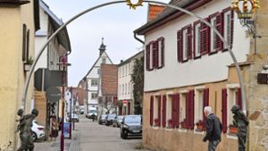 Bis 2026 veranschlagt die Gemeinde Löchgau  Investitionen in Höhe von rund 10,2 Millionen Euro für die Ortskernsanierung. Foto: /Martin Kalb