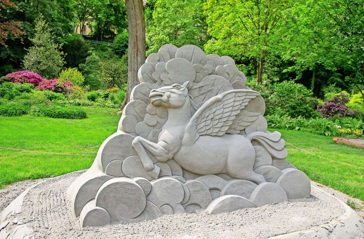 Ludwigsburg: Sagenhafte Sandskulpturen bevölkern den Ludwigsburger Schlosspark