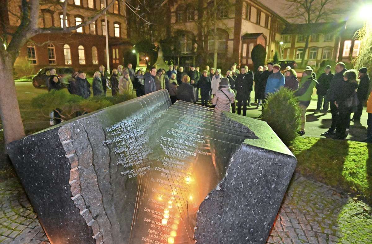 Markgröningen: Holocaust-Gedenken: „Es sind Menschen wie Sie und ich“