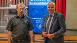 Bürgermeisterwahl 2022 in Tamm: Zwei Bewerber stellen sich vor