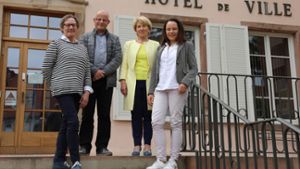 Ingersheim, die gleichnamige Partnergemeinde Ingersheims: Antrittsbesuch im Elsass