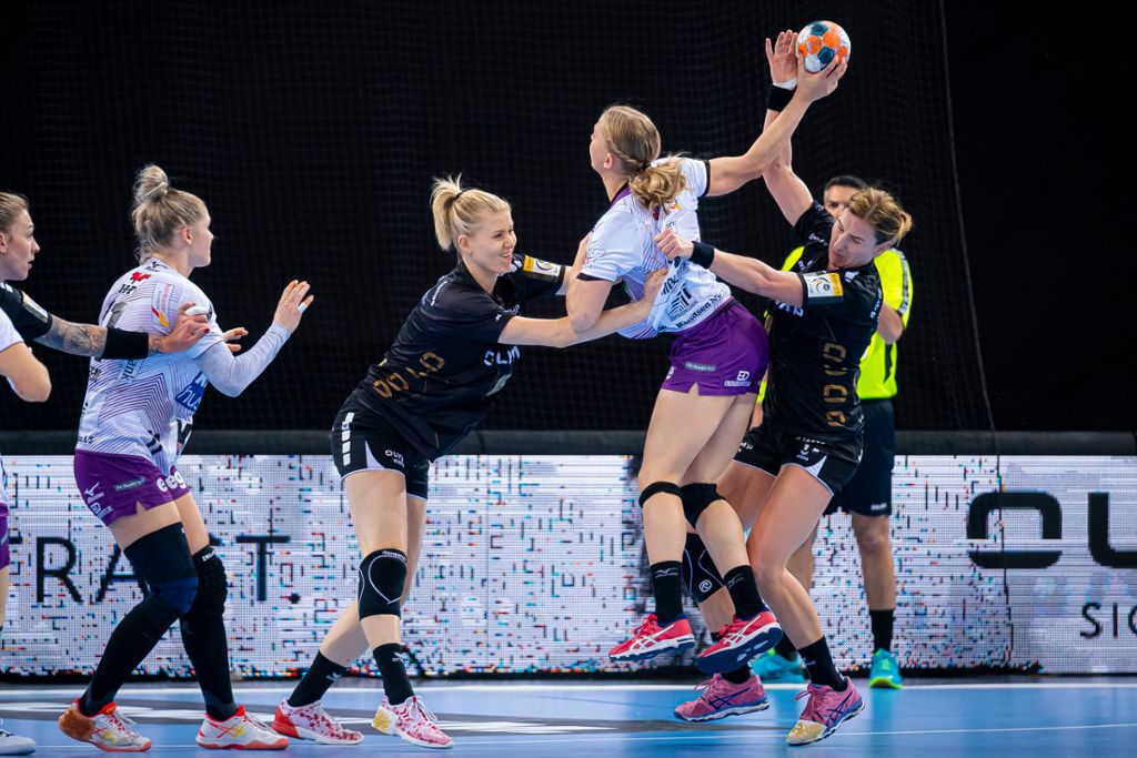 Frauenhandball, EHF-Pokal: Remis mit lachendem und weinendem Auge