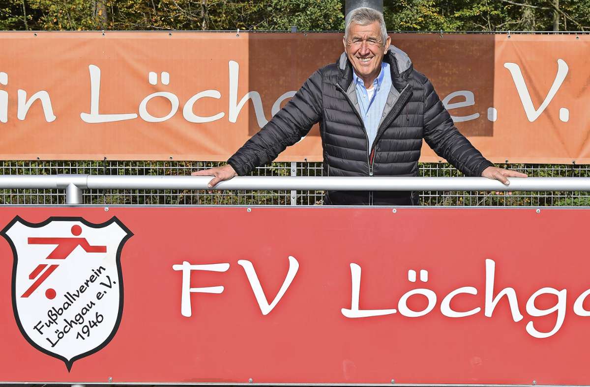 Dieter Schuster und sein FV Löchgau: Die größte Leidenschaft ist der Fußball