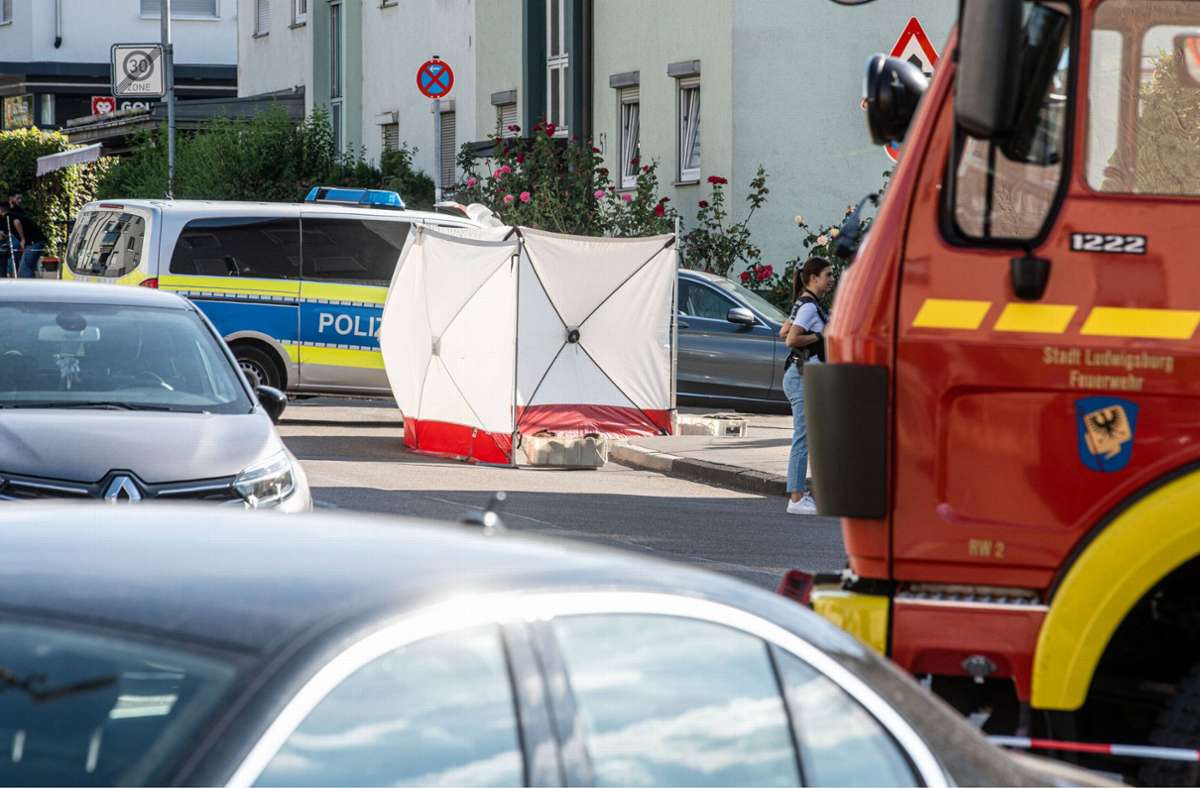 Gewalttat in Ludwigsburg: 79-Jähriger erstochen – Tatverdächtiger in Stuttgart festgenommen