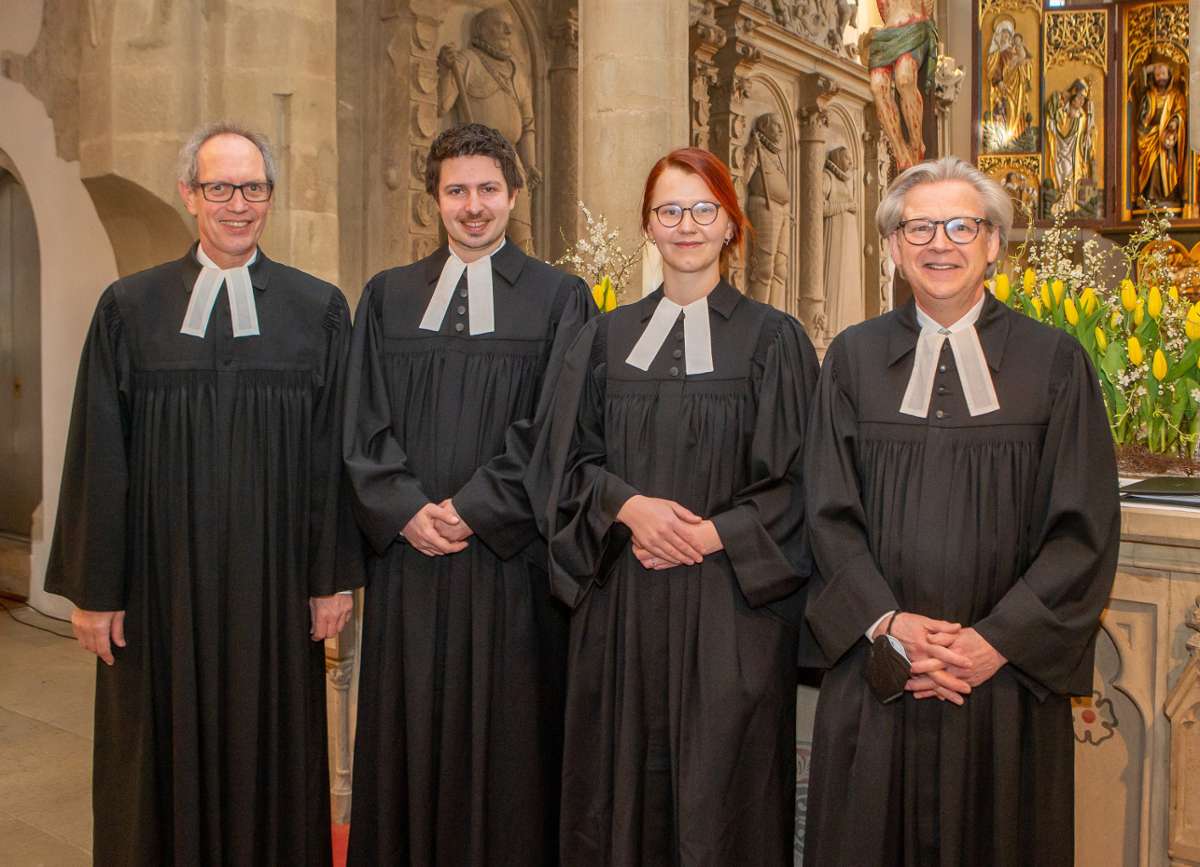Ordination in Bönnigheim: Neues Pfarrer-Paar will für Veränderung einstehen