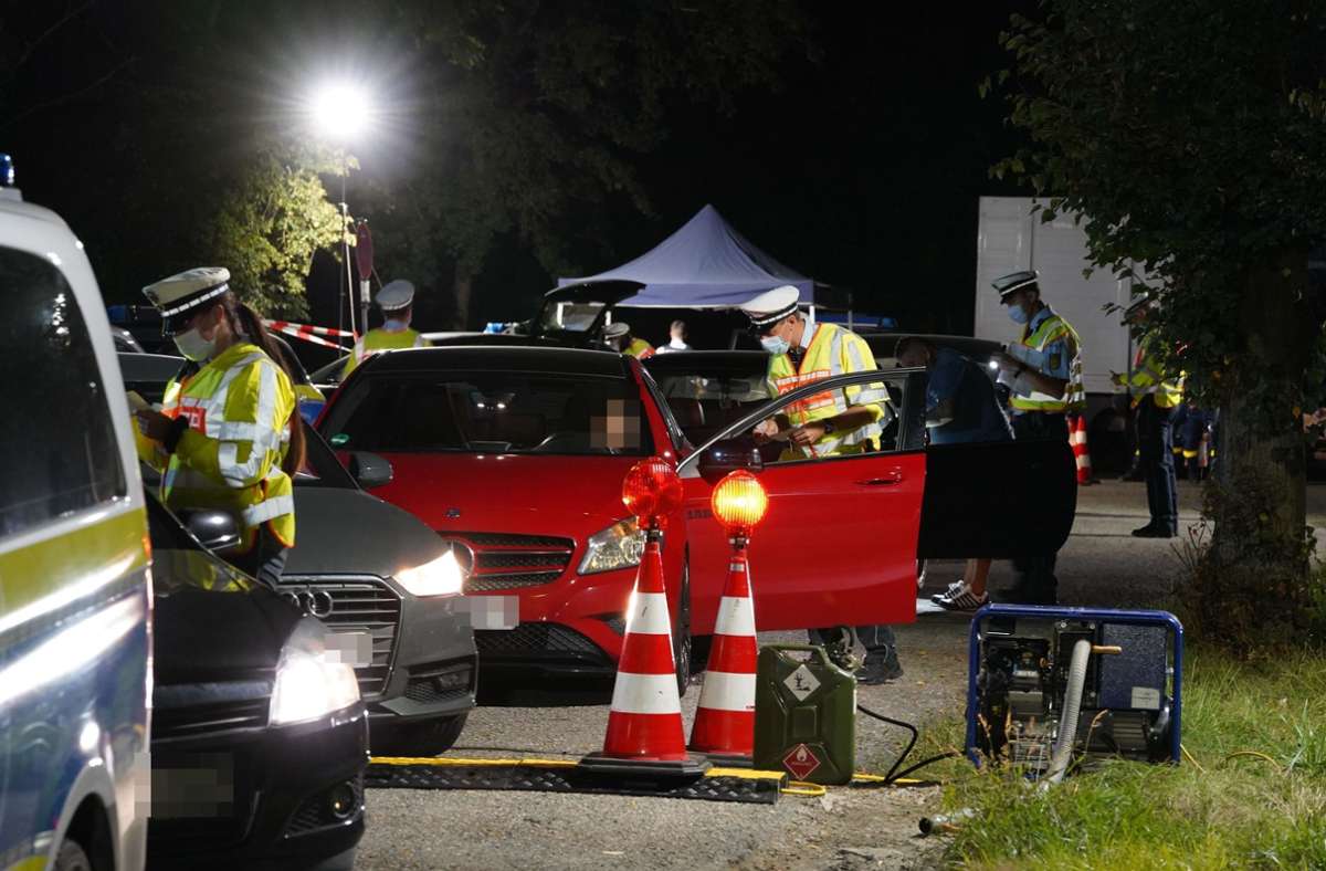 Kreis Ludwigsburg: Verkehrskontrolle auf B10 – viele Verstöße