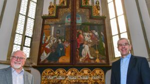 Cyriakuskirche in Bönnigheim: Warum der Altar in der Karwoche geschlossen ist