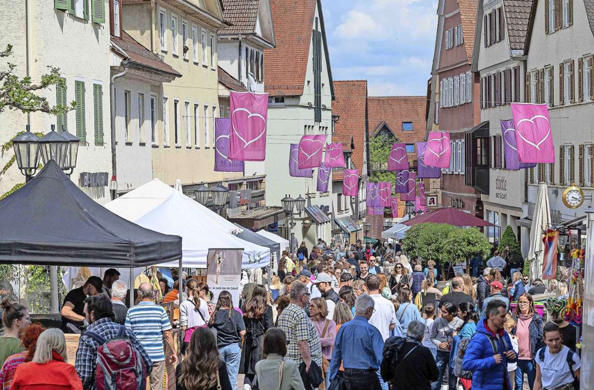 Bietigheim-Bissingen: HerzensMail’le lockt Besucher in Scharen an
