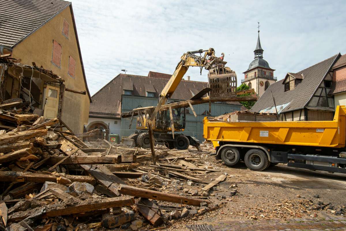Bauvorhaben auf Burghof-Grundstück in Bietigheim-Bissingen: Statt Weinstube entstehen Wohnungen