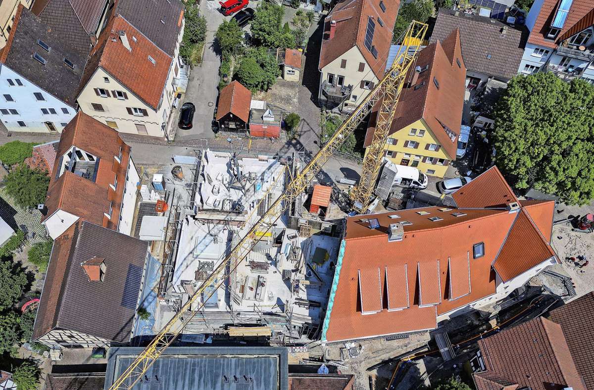 Bietigheimer Altstadt: Sanierung des früheren Burghofs ist auf der Zielgeraden