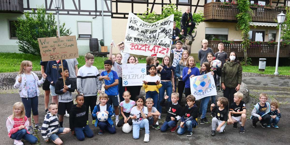 Sachsenheim: Ein Bolzplatz für Ochsenbach