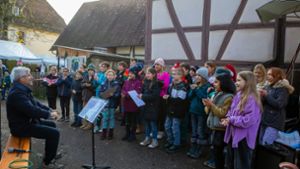 Sachsenheim: Mit Wein und Musik in die Vorweihnachtszeit