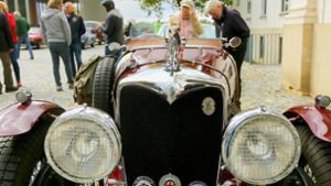 Oldtimer-Rallye in Marbach: Alte Schätzchen auf vier Rädern