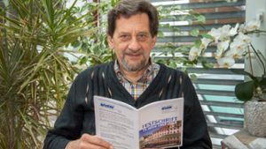Seit 29 Jahren ist Rolf Schweiher VDK-Vorsitzender in Bönnigheim, zum 75-jährigen Bestehen des Ortsverbands hat er eine 65-seitige Festschrift verfasst.⇥ Foto: Martin Kalb