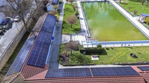 Sachsenheim: Schlossfreibad produziert eigenen Strom