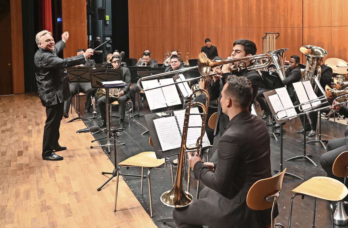 Venezuelan Brass Ensemble in Bietigheim-Bissingen: Aus der Armut auf die Bühne