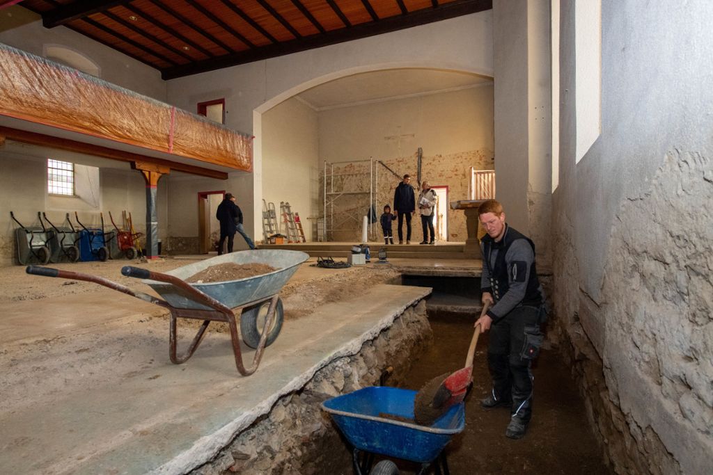 Renovierung in Kleinsachsenheim: In der Kirche wird vieles moderner