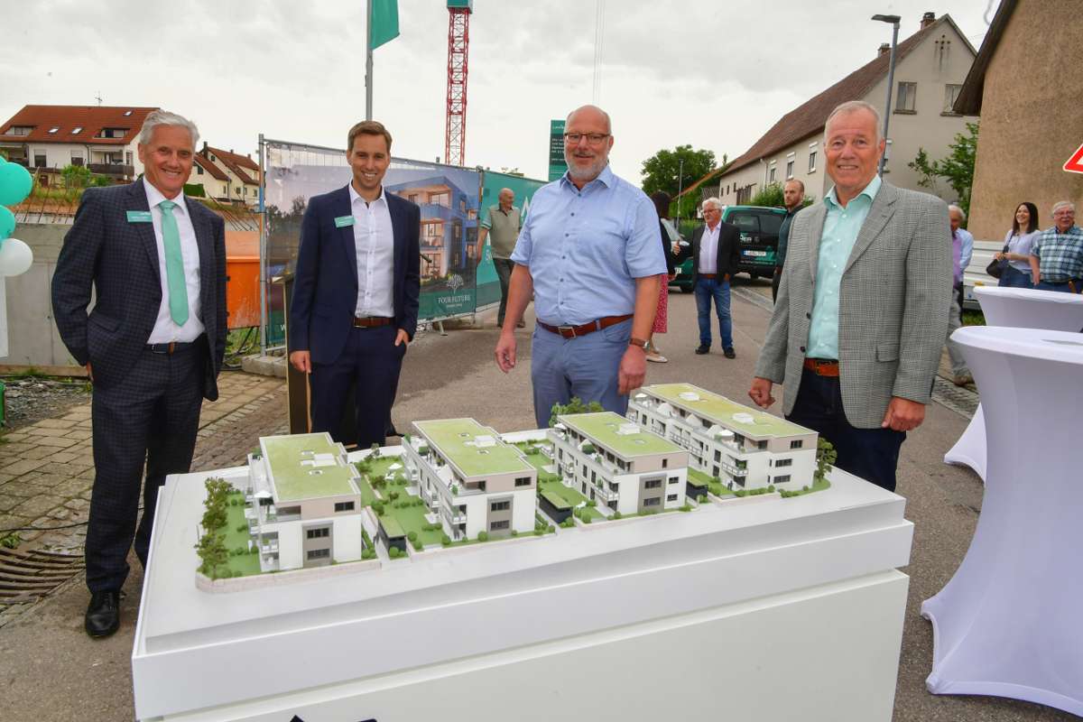 In Erligheim entsteht ein innerörtliches Wohnquartier mit 46 Wohnungen: Ein Quartier verändert sich