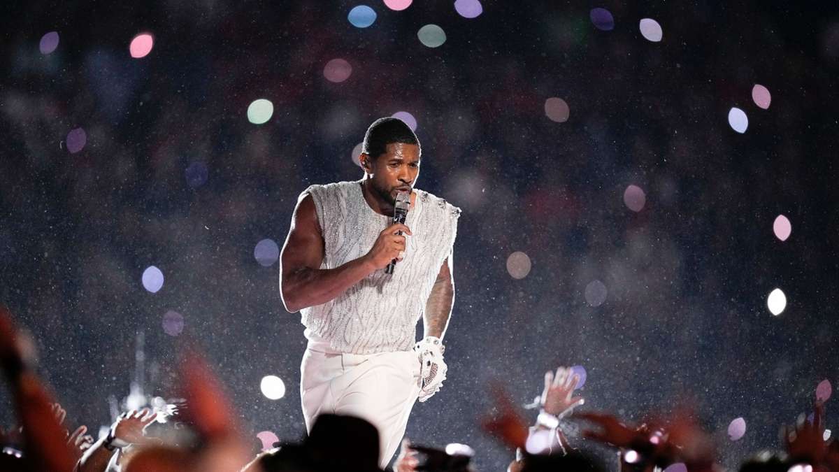 Halbzeitshow: Super Bowl: Usher singt mit Überraschungsgästen