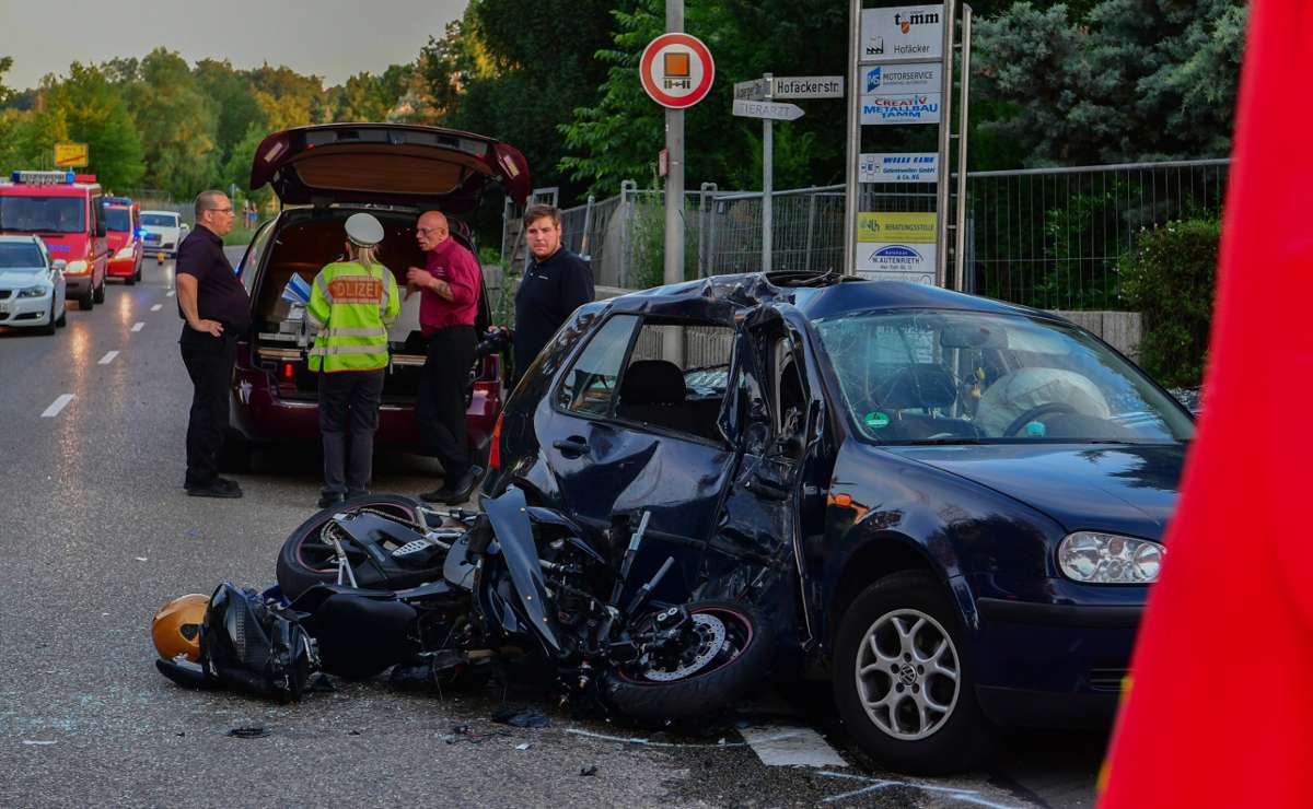 Motorradfahrer war zu schnell unterwegs: Ein Jahr nach tödlichem Unfall in Tamm: Ermittlungen eingestellt