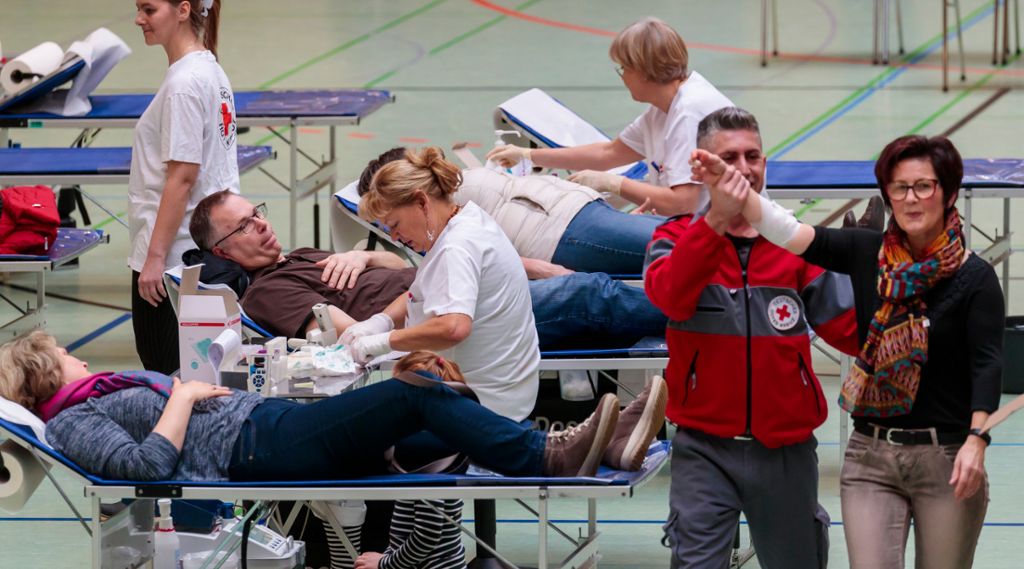 Blutspendeaktionen in Sachsenheim und Kirchheim: Der Ablauf ändert sich