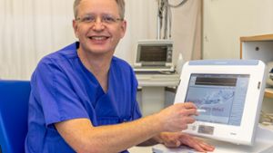 Dr. Martin Maunz ist Chefarzt in der RKH-Klinik Bietigheim-Vaihingen. ⇥ Foto: Helmut Pangerl