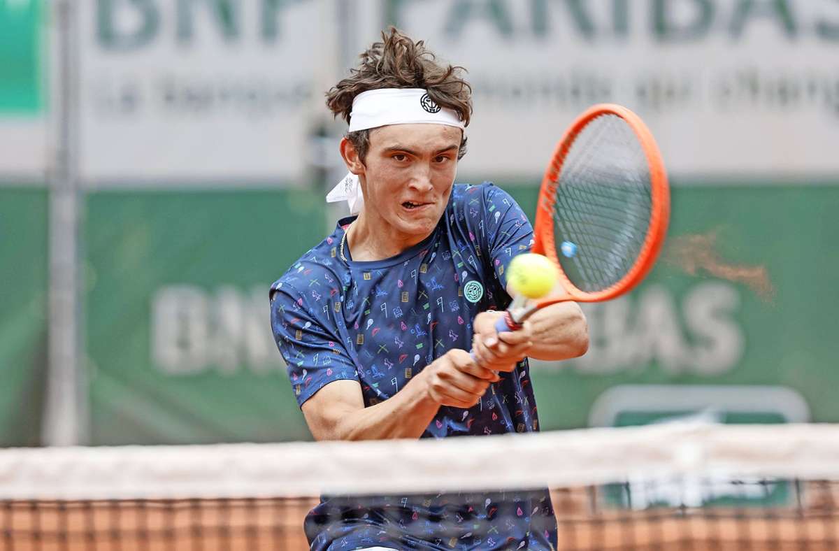 Tennis-Hoffnung aus Möglingen: Mit einem Mix aus Nadal und Zverev in die Top 300