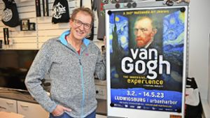 Edgar Braune und seine Ottmarsheimer Agentur Livemacher holen die Van-Gogh-Ausstellung Foto: /Martin Kalb