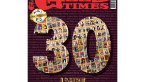 Das Cover der 30-Jahr-Ausgabe.⇥⇥ Foto: GoodTimes