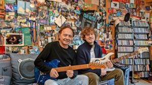Bietigheim-Bissingen: Die beiden Pur-Gitarristen im Doppelinterview: „Wenn man offen ist, kann man immer etwas lernen“