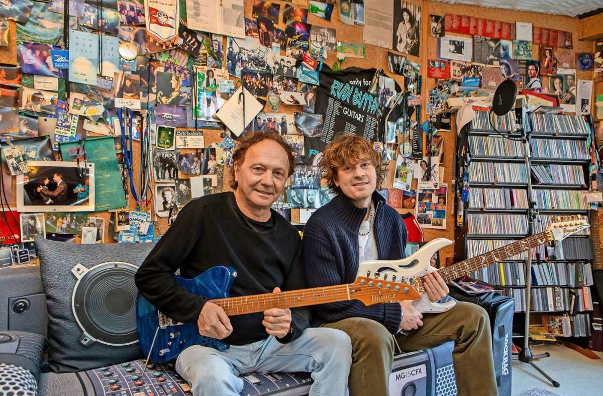 Bietigheim-Bissingen: Die beiden Pur-Gitarristen im Doppelinterview: „Wenn man offen ist, kann man immer etwas lernen“