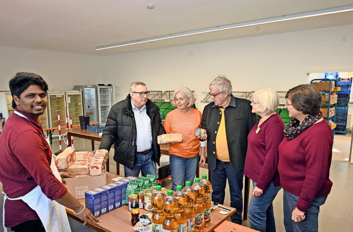 Bietigheim-Bissingen: Bundesvorsitzender besucht Tafel