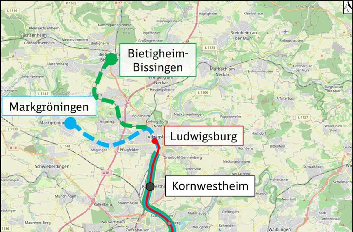 Schienenpläne in der Region Stuttgart: Uneins über Schusterbahn