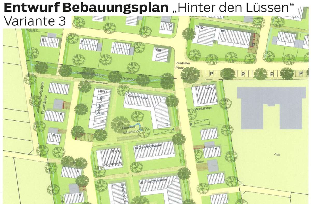 Kirchheim „Hinter den Lüssen 3“: Frische Ideen fürs neue Wohngebiet