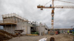 Industriegebiet Bönnigheim: Rohbau soll Ende Februar fertig gestellt werden