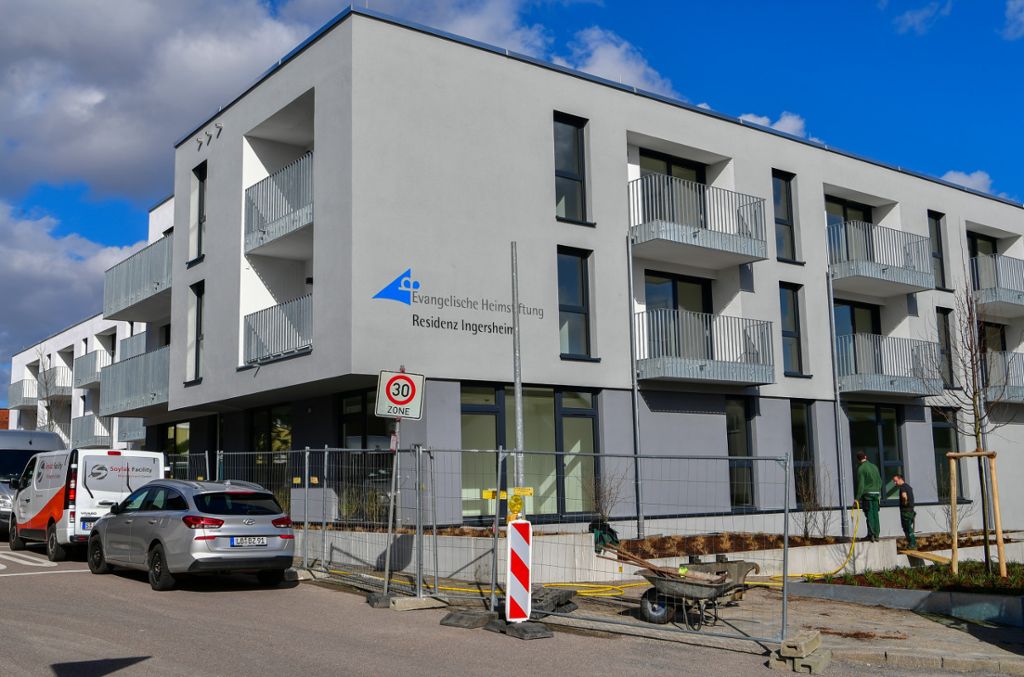 Seniorengerechtes Wohnen in Ingersheim: Wohnresidenz: Arbeiten im Zeitplan