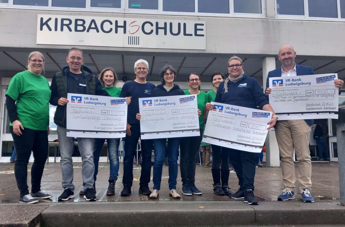 Sachsenheim: 2000 Euro für gemeinnützige Zwecke