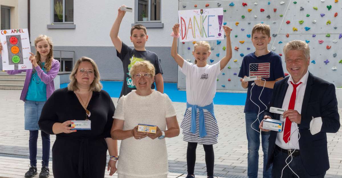 CO2-Ampeln für Grundschulen in Bietigheim-Bissingen: „Ampel“ gibt das Signal zum Lüften