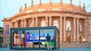 Sachsenheim: Sachsenheimer baut Info-Container für Stuttgarter Oper