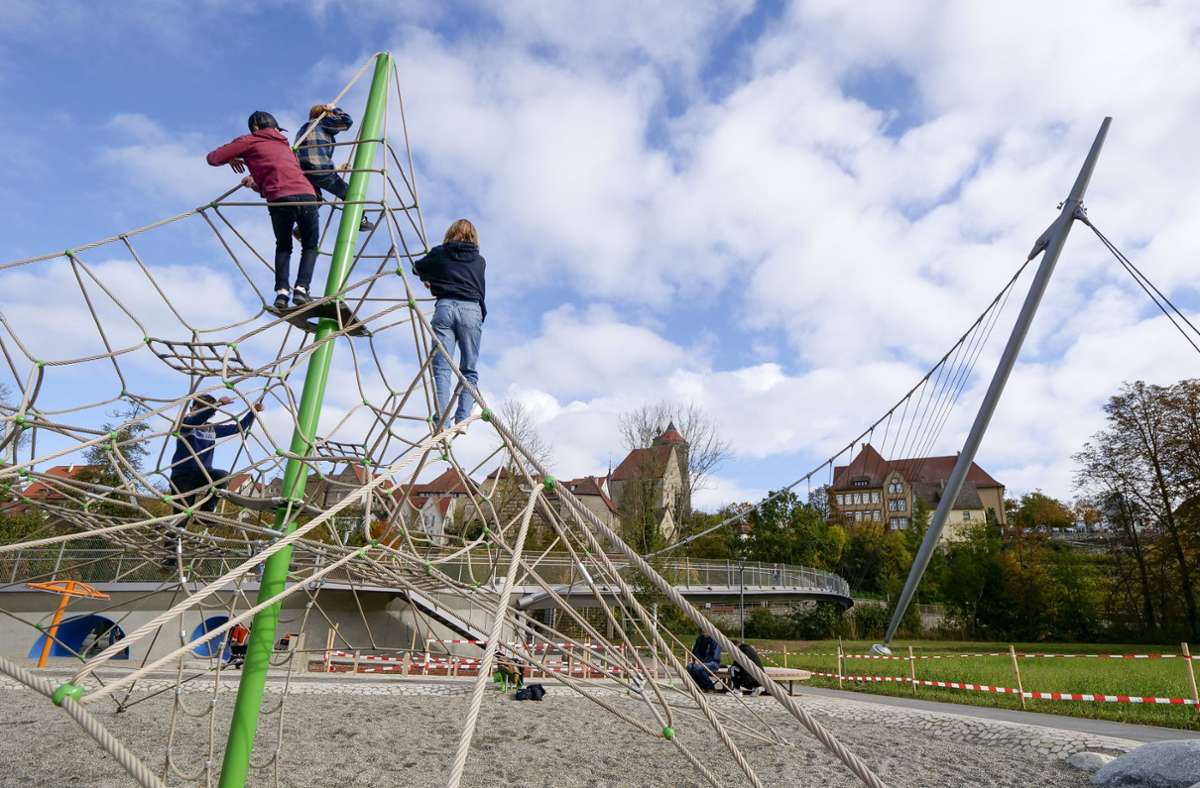Freizeit Besigheim: Spielplatz im Enzpark ist fertig